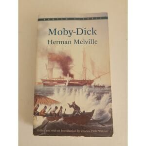 Moby-Dick by Herman. Melville (1981, Mass Market, Bantam Classics) VERY GOOD